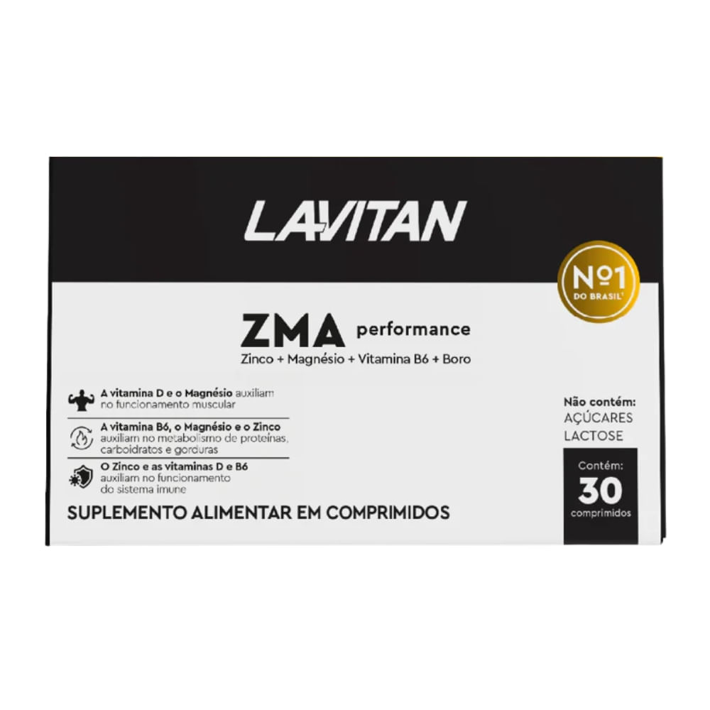 Lavitan ZMA Performance com 30 Comprimidos